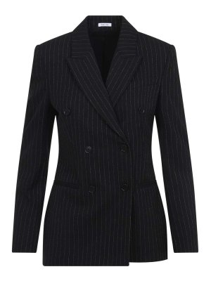 ALEXANDER MCQUEEN: カジュアルジャケット - カジュアルジャケット - 黒