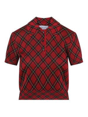 ALEXANDER MCQUEEN: polo - Polo Microcheck