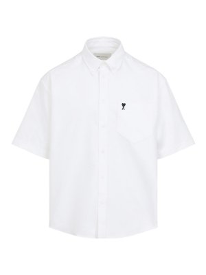 AMI PARIS: shirts - Boxy Short Sleeve Shirt