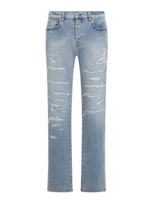 AMIRI: ストレートジーンズ - ストレートジーンズ - ブルー