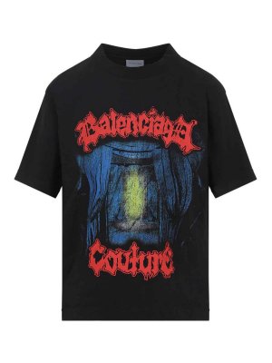 BALENCIAGA: t-shirts - Medium Fit T-Shirt