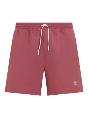 BRUNELLO CUCINELLI: トラウザーショーツ - ショートパンツ - 赤