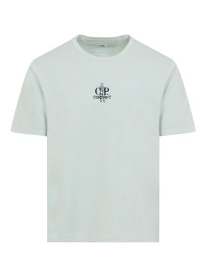 C.P. COMPANY: Tシャツ - Tシャツ - ブルー