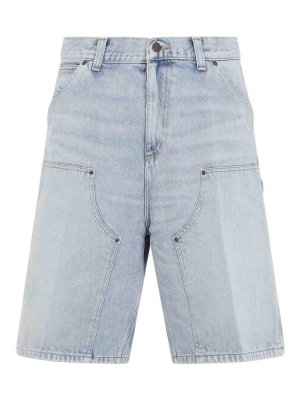 CARHARTT: Hosen Shorts - Shorts - Blau