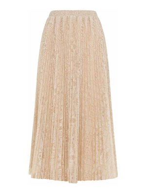 ERMANNO SCERVINO: Knee length skirts & Midi - Lace Midi Skirt