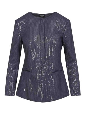 GIORGIO ARMANI: casual jackets - Polyester Jacket