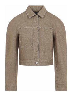 JACQUEMUS: casual jackets - Ovalo Cargo Jacket