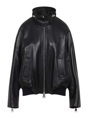 KHAITE: Lederjacken - Lederjacke - Schwarz