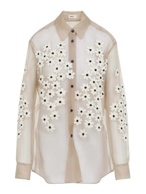 KHAITE: トップス＆タンクトップ - トップ/タンクトップ - ベージュ