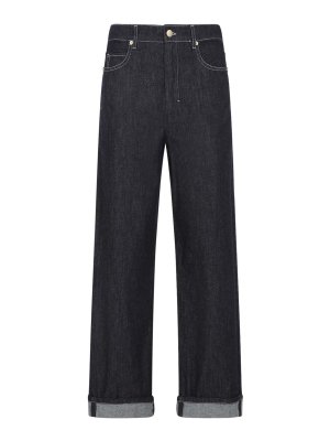 S MAX MARA: straight leg jeans - Chiara Jeans