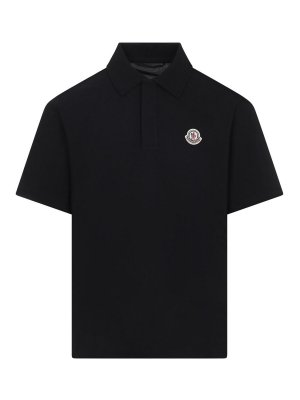 MONCLER: polo - Polo a maniche corte