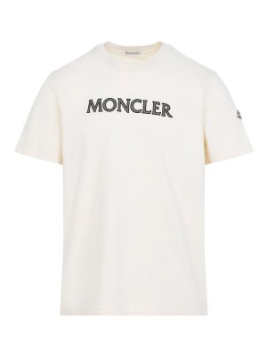 MONCLER: T-shirts - T-Shirt - Multicolore