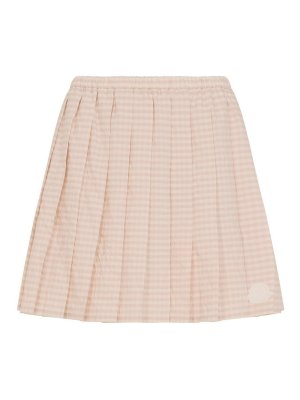 MONCLER: Knielange und Midi Röcke - Midirock - Nude