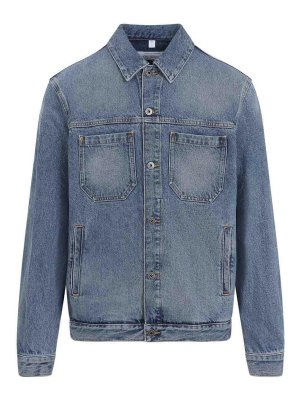 OFF-WHITE: giacche denim - Giacca in denim