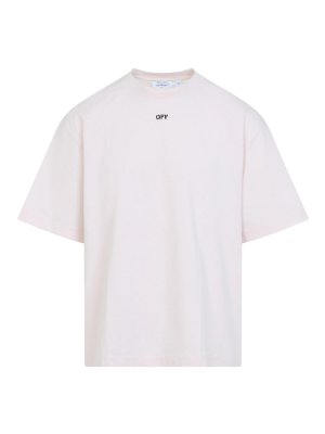 OFF-WHITE: Tシャツ - Tシャツ - ライトパープル
