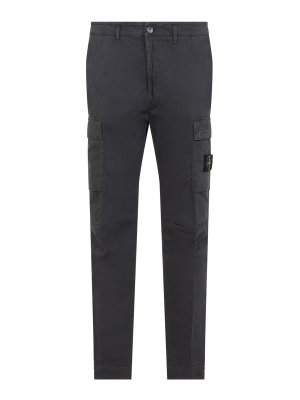 STONE ISLAND: pantaloni casual - Pantaloni