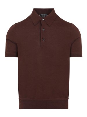 TOM FORD: polo shirts - Cashmere Silk Polo