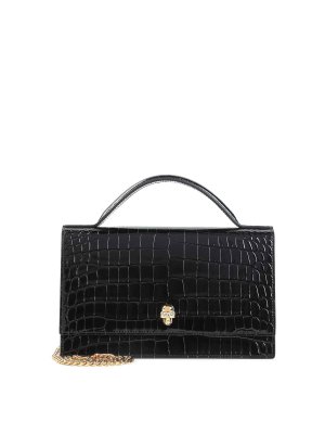 ALEXANDER MCQUEEN: pochette - La pochette media con teschio