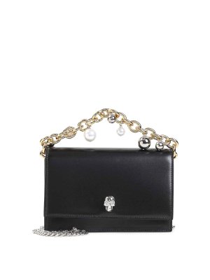 ALEXANDER MCQUEEN: pochette - Pochette con teschio piccolo