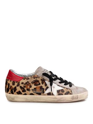 GOLDEN GOOSE: Chaussures de sport - Baskets - Imprimé Animal