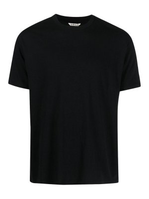 AURALEE: T-shirts - T-Shirt - Noir