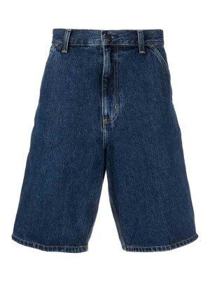 CARHARTT: Trousers Shorts - Denim Cotton Shorts