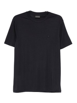 EMPORIO ARMANI: T-shirts - T-Shirt - Bleu