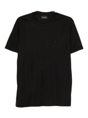 EMPORIO ARMANI: T-shirts - T-Shirt - Schwarz