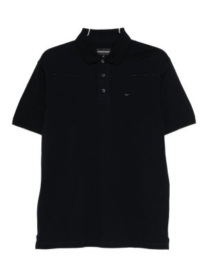 EMPORIO ARMANI: Polos - Polo - Azul