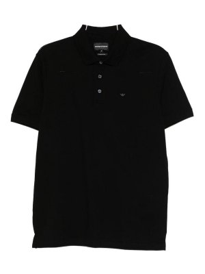 EMPORIO ARMANI: Polos  - Polo - Noir