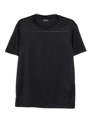 EMPORIO ARMANI: T-shirts - T-Shirt - Bleu
