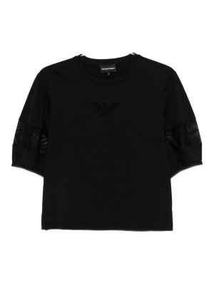 EMPORIO ARMANI: Pull col rond - Pull Col Rond - Noir