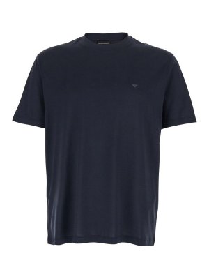 EMPORIO ARMANI: T-shirts - T-Shirt - Bleu