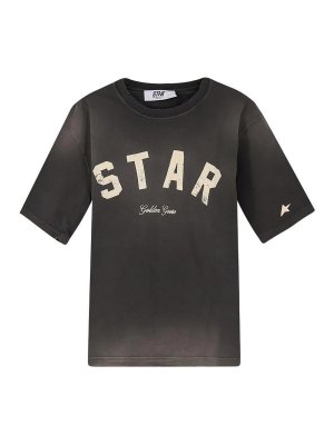 GOLDEN GOOSE: t-shirts - Cotton T-Shirt