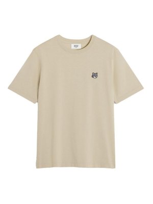 MAISON KITSUNÉ: t-shirts - Fox Head Cotton T-Shirt