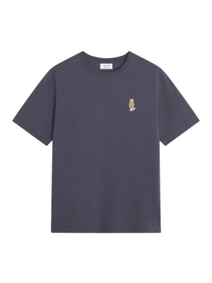 MAISON KITSUNÉ: t-shirts - Dressed Fox Cotton T-Shirt