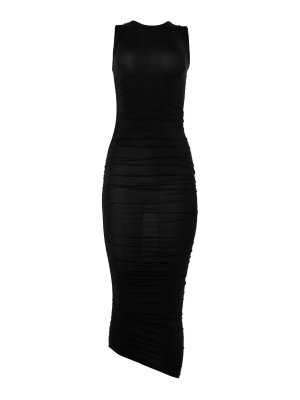 WOLFORD: abiti lunghi - Abito drappeggiato trasparente