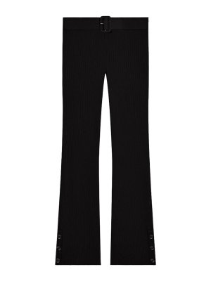 Courreges: Pantalones casual - Pantalón Casual - Negro