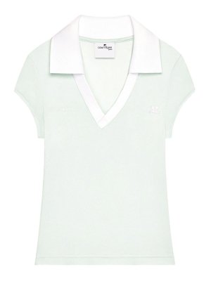 Courreges: Polos  - Polo - Bleu