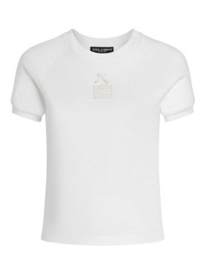 DOLCE & GABBANA: シャツ - シャツ - 白