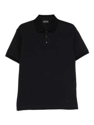 EMPORIO ARMANI: Polos  - Polo - Bleu