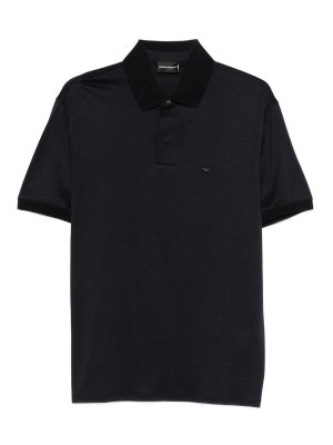 EMPORIO ARMANI: polo shirts - Cotton Polo Shirt