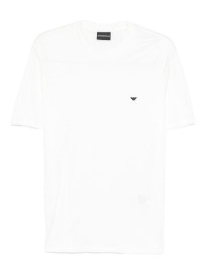 EMPORIO ARMANI: t-shirts - Cotton Blend T-Shirt