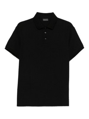 EMPORIO ARMANI: Polos - Polo - Negro