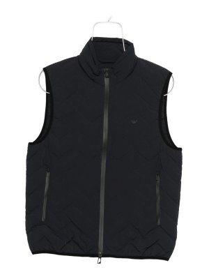 EMPORIO ARMANI: Vestes-rembourrees - Blouson Rembourré - Bleu