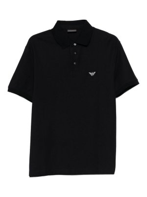 EMPORIO ARMANI: Polos  - Polo - Bleu