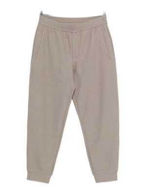EMPORIO ARMANI: pantaloni sport - Pantaloni della tuta in misto cotone