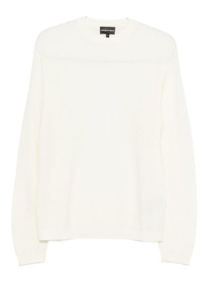 EMPORIO ARMANI: クルーネック - クルーネック - 白