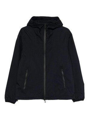 EMPORIO ARMANI: Kurze Daunenjacken - Daunenjacke - Blau