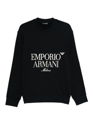 EMPORIO ARMANI: Sweatshirts & Pulls - Sweat-Shirts - Bleu